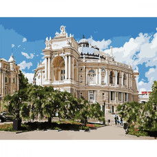 Картина для малювання за номерами Стратег Прекрасний оперний театр 40х50 (SY6557)