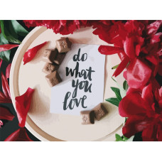 Картина для малювання за номерами Art Craft Роби що ти любиш 40х50см (12120-AC)