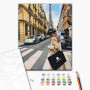 Картина за номерами Brushme Тиждень моди в Парижі 40х50 (BS52887)