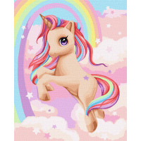 Картина-розмальовка Ідейка за номерами Чарівний політ 40х50 (KHO2414)