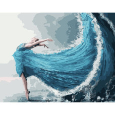 Картина для малювання за номерами Стратег Душа-море 40х50см (VA-3661)