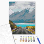 Картина за номерами Brushme Мандрівка в гори 40х50 (BS31640)