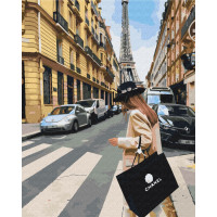 Картина за номерами Brushme Тиждень моди в Парижі 40х50 (BS52887)