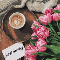 Картина для малювання за номерами Art Craft Sweet morning 40х40см (12107-AC)