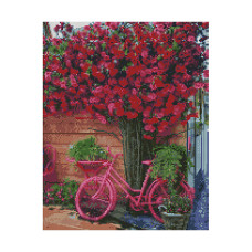 Картина за номерами з алмазною мозаїкою Стратег Весняний день 50х40см (FA40809)