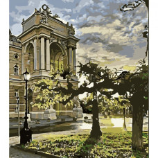 Картина для малювання за номерами Стратег Театр опери та балету 40х50 (SY6552)