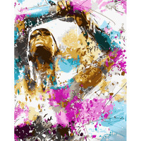 Картина-розмальовка Strateg за номерами Золота акварель 40х50 (GS1068)