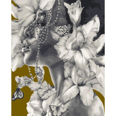 Картина для малювання за номерами Стратег Мрії у квітах 40х50 (SY6028)