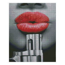 Картина за номерами з алмазною мозаїкою Стратег Міс небезпека 50х40см (FA40752)