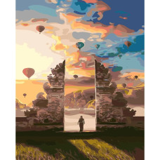 Картина для малювання за номерами Стратег На порозі неба 40х50 (SY6299)
