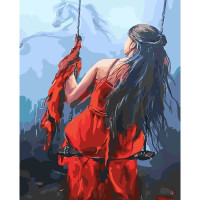 Картина для малювання за номерами Стратег Гойдалка мрій 40х50см (SY6101)