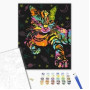 Картина за номерами Brushme Космічний кіт 40х50 (BS51365)