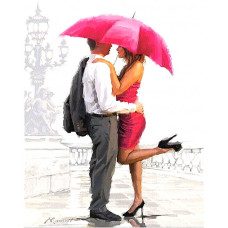 Картина за номерами з алмазною мозаїкою Стратег Романтика у Парижі 40х50см (FA40134)