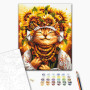 Картина за номерами Brushme Киця Сонечко 40х50 (BS53558)
