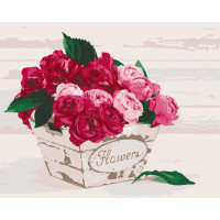 Картина для малювання за номерами Art Craft Flower`s box 40х50см (12137-AC)