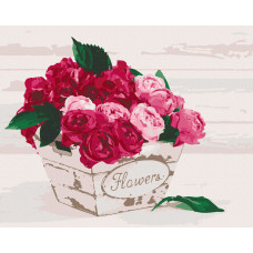 Картина для малювання за номерами Art Craft Flower`s box 40х50см (12137-AC)