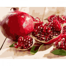 Картина для малювання за номерами Стратег Гранат 40х50см (VA-0540)