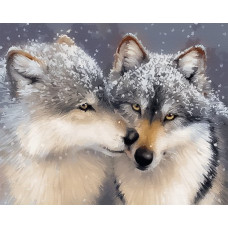 Картина для малювання за номерами Brushme Ніжне почуття 40х50см (BS27710)