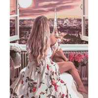 Картина для малювання за номерами Стратег Розкішний вид 40х50 (SY6509)