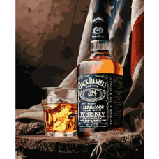 Картина для малювання за номерами Стратег Jack Daniels 40х50 (VA-1820)