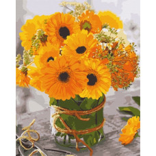 Картина для малювання за номерами Art Craft Сонячні гербери 40x50 (12141-AC)