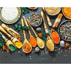 Картина за номерами Brushme Духмяні спеції 40х50 (BS53398)