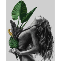 Картина для малювання за номерами Стратег Квіткова фотосесія 40х50 (VA-3424)