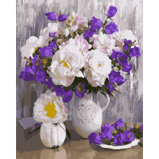 Картина для рисования по номерам Art Craft Цветочное разнообразие 50х40см (12109-AC)