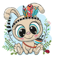 Картина для малювання за номерами Стратег Пір'їни в пуху 30х30 (ES045)