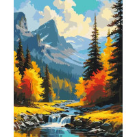 Картина для малювання за номерами Art Craft Гірський краєвид 40х50 (11052-AC)