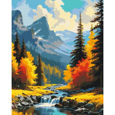 Картина для малювання за номерами Art Craft Гірський краєвид 40х50 (11052-AC)