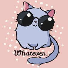 Розписна картина за номерами на полотні Art Craft Муркотик 30х30 (15004-AC)