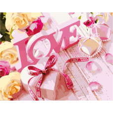 Картина для малювання за номерами Стратег Love 40х50см (VA-2674)