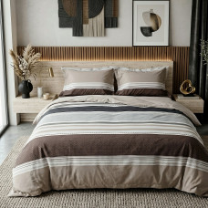 Комплект постільної білизни Viluta Євро Brushed Warm Cotton W-12