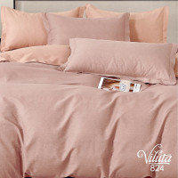 Комплект постільної білизни Viluta Полуторний Сатин Twill 824