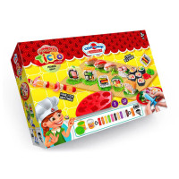 Набір для творчості Danko Toys Тісто для ліплення Master Do Суши-шеф (укр.) (TMD-10-02U)