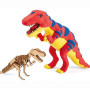 Набір для творчості DGT-ART Genio kids конструктор та легкий пластилін Тиранозавр (TY4418)