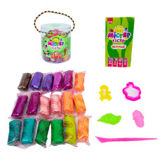 Набір для ліплення Стратег Містер Тісто 18 кольорів в блістері (укр) (71803)