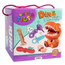 Набір для творчості Strateg Містер тісто Dino Dentist (41020)