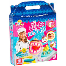 Набір для ліплення Стратег Містер тісто - Super Dentist 28 ел. (71407)