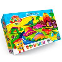 Набір для творчості Danko Toys тісто для ліплення Master Do Дино-світ (укр.) (TMD-10-04U)