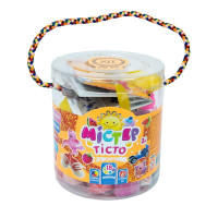 Набір для ліплення Strateg Містер тісто 18 кольорів (укр.) (71804)