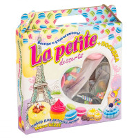 Набір для ліплення Стратег Тісто La petite desserts 23 ел. (71310)