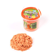 Набір для творчості Danko Toys Кінетичний пісок KidSand 1200 гр відерце помаранчеве (KS-01-04OR)