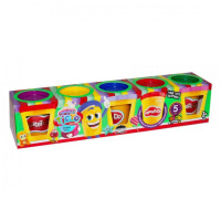 Набір для творчості Danko Toys тісто для ліплення Master Do 5 банок 50гр (TMDB-01-02U)