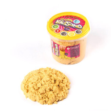 Набір для творчості Danko Toys Кінетичний пісок KidSand 1200 гр відерце жовте (KS-01-04YL)