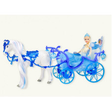 Іграшка Карета з конем та лялечкою (223A)