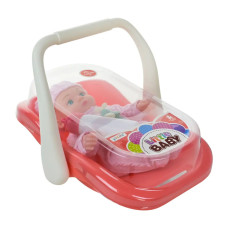 Пупс Little Baby інтерактивний в переносці (Y347-105Y)