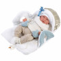 Лялька пупс Llorens Lalo Lloron Capazo porta bebe 42см Іспанія (74003)