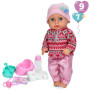 Лялька Диво Маля функціональна із аксесуарами у вив'язаному светрику 40 см (YL2540C-B-DM-UA)